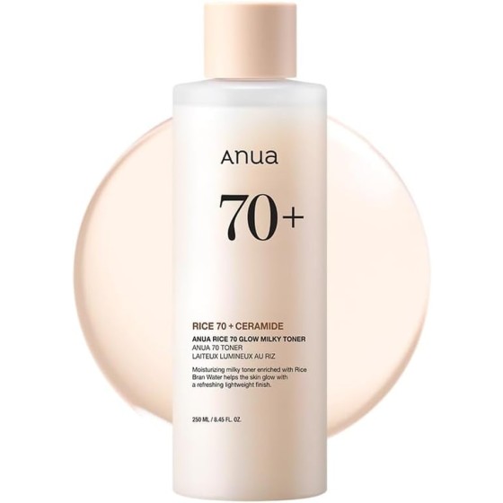 ANUA Rice 70 Glow Milky Toner-250ml